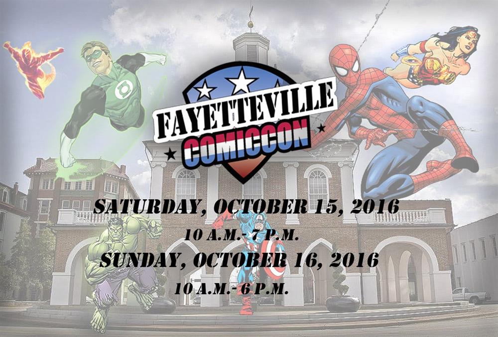 A Weekend at Fayetteville Comic Con!